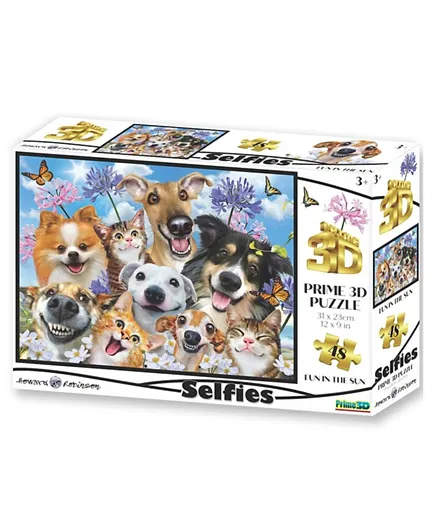 Prime 3D Howard Robinson Licensed Fun in the Sun Selfie 3D Puzzle - 48 Pieces