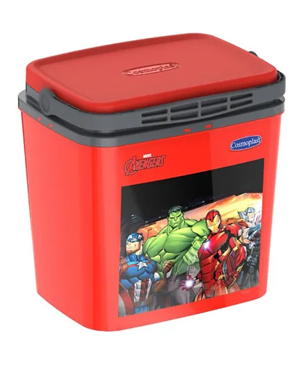 Cosmoplast Marvel Avengers ChillBox Insulated Lunch Box with Handle - 4L