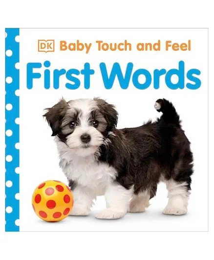 Baby Touch and Feel First Words Board Book - 14 Pages