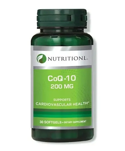 Nutritionl Coq10 200Mg - 30 Softgels
