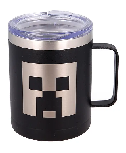 Stor Minecraft Young Adult DW Stainless Steel Rambler Mug With Cover - 380ml