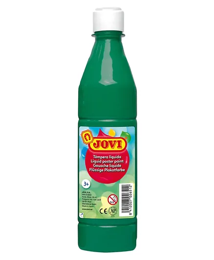 زجاجة طلاء بوستر سائل من جوفي - أخضر داكن - 500 مل
