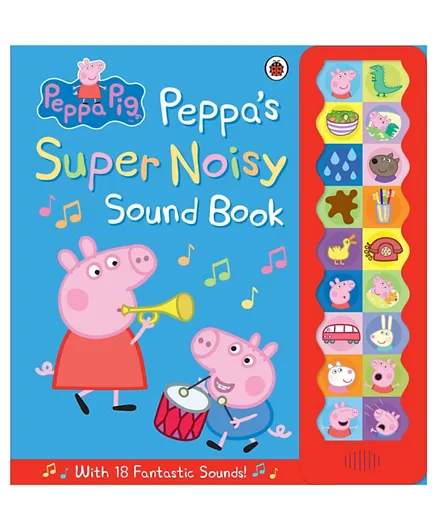Peppa Pig: Peppa's Super Noisy Sound Book - 24 Pages