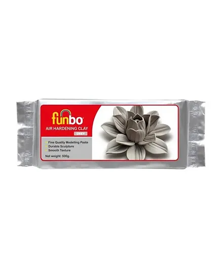 FUNBO Air Hardening Clay Grey - 500g
