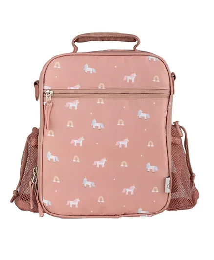 Citron Unicorn 2022 Insulated Lunchbag  Backpack Style - Pink