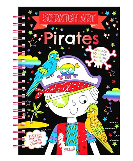 Scratch Art Pirates to reveal Rainbow Magic - 40 Pages