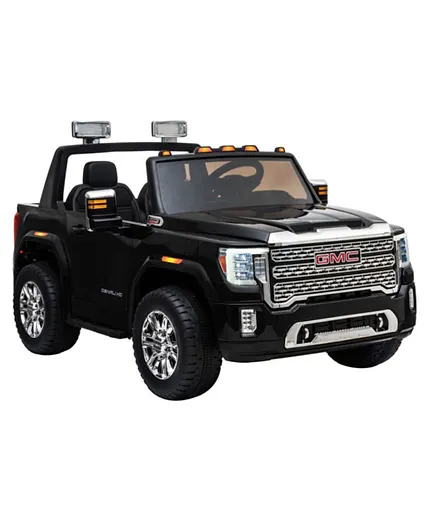 Babyhug GMC Licensed Battery Operated Ride On with Remote Control - Black