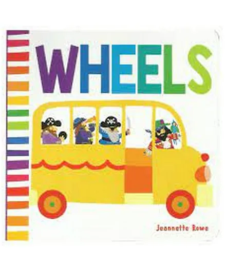Chunky Board Book Wheels - 10 Pages