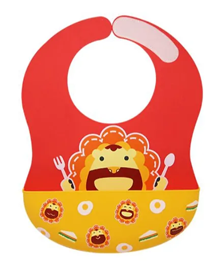 Marcus and Marcus Wide Coverage Silicone Baby Bib - Marcus
