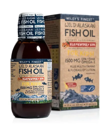 Wiley's Finest Elementary EPA Liquid Dietary Supplement - 125mL