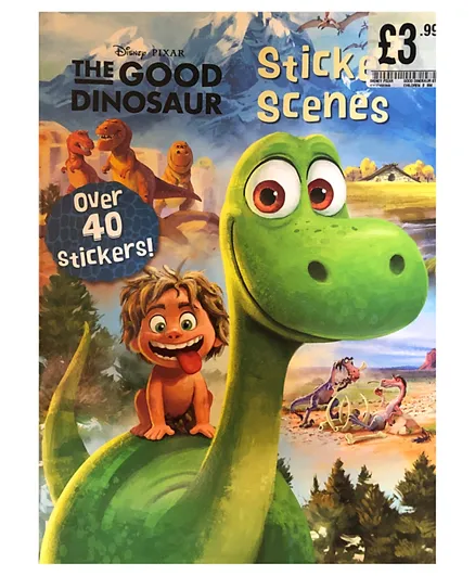 Disney Good Dinosaur Sticker Scenes - 12 Pages