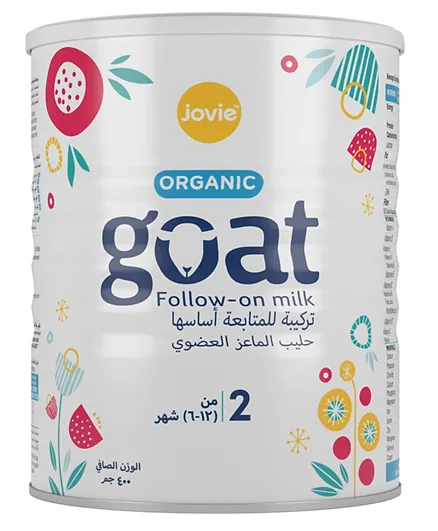 Jovie Goat 2 Organic Goat Milk Follow-On Formula - 400g