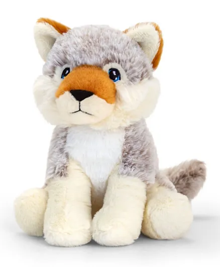 Keel Toys Keeleco Wolf Soft Toy - 18 cm