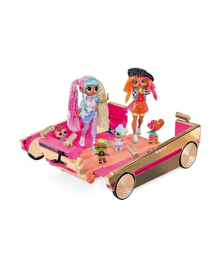 L.O.L. 3-in-1 Party Cruiser Car with Surprises