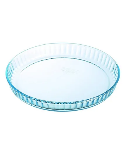Pyrex Bake & Enjoy Glass Flan Dish High Resistance - 1.1L