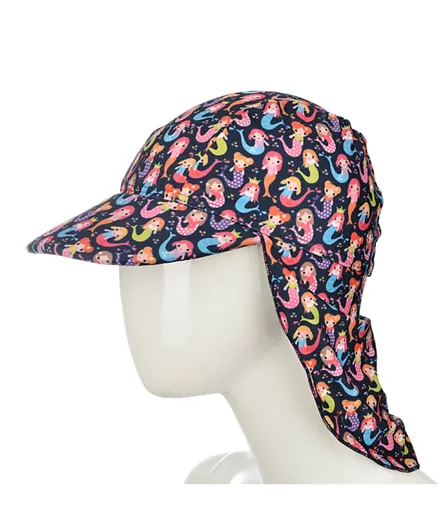 سليب ستوب - قبعة حماية من الشمس بطبعات - متعدد الألوان