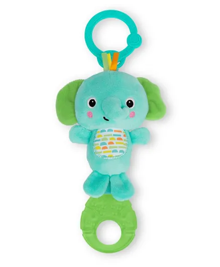 Bright Starts Tug Tunes OTG Plush Peg Musical Toy - Elephant