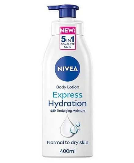 Nivea Express Hydration Body Lotion Sea Minerals Normal to Dry Skin - 400 mL