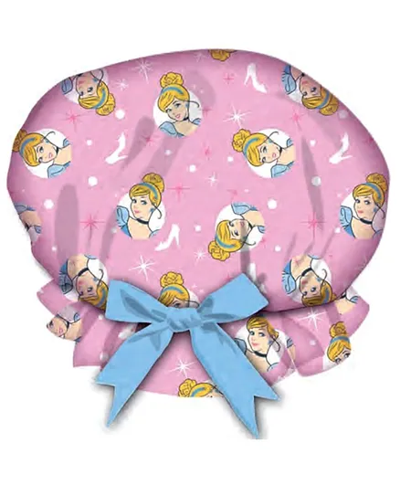 Poplar Linens Shower Caps Princess - Pink Blue