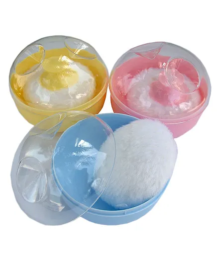 Bebecom Baby Powder Puff Assorted - 25g