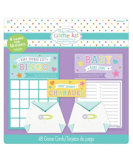 Party Centre Baby Shower Game Kit - Multicolour