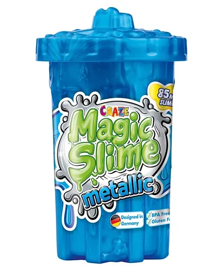 Craze Magic Slime Metallic Blue - 85 ml