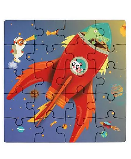 Scratch Europe Book To Go Space 2 Pack Magnetic Puzzle - 20 Pieces