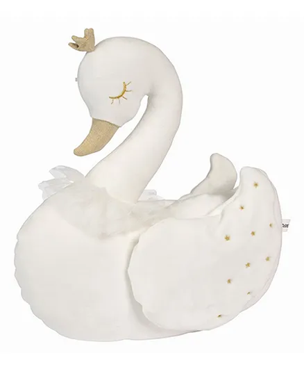 Nicotoy Cushion Pink Swan - 40cm