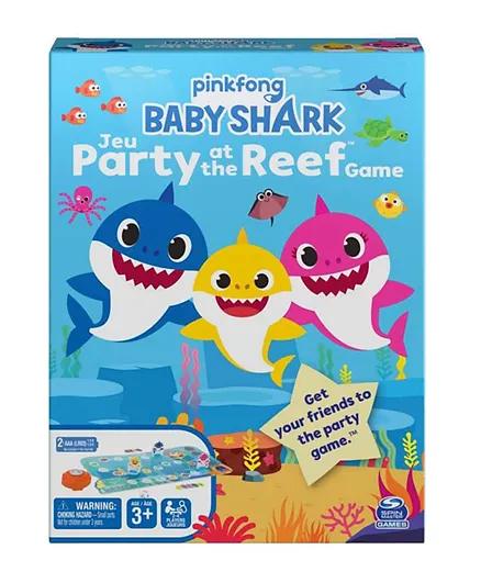 Baby Shark Party At The Reef Game - 2 to 4 Players