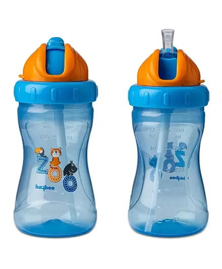زجاجة سبّر بيبي للأطفال 340 مل - أزرق