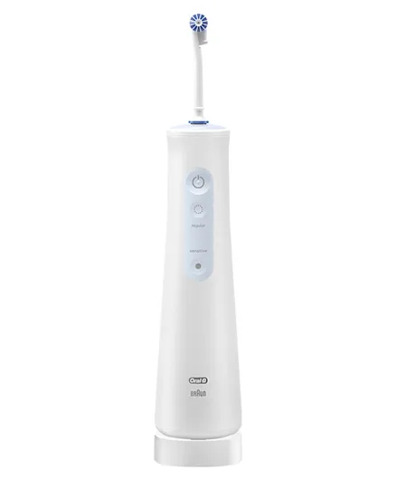 Oral-B Waterflosser 4 Portable Irrigator Power Toothbrush - White