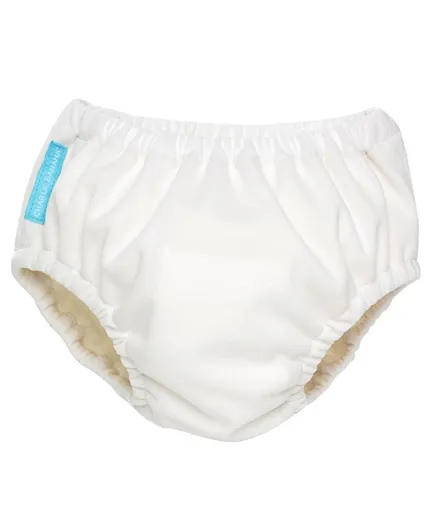 Charlie Banana 2 in 1 Swim Diaper & Training Pants Small - White