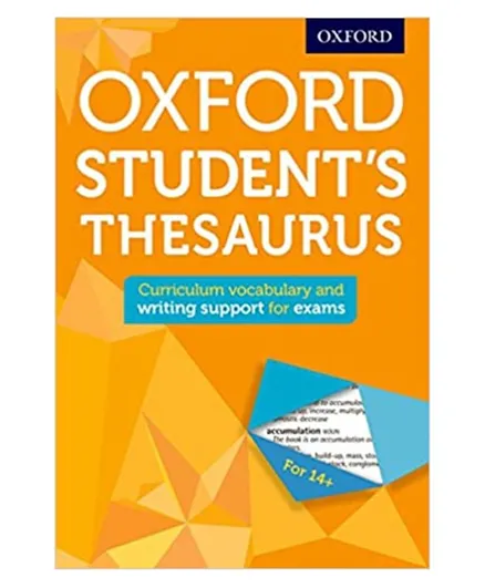 Oxford University Press UK Oxford Student's Thesaurus PB - 800 Pages