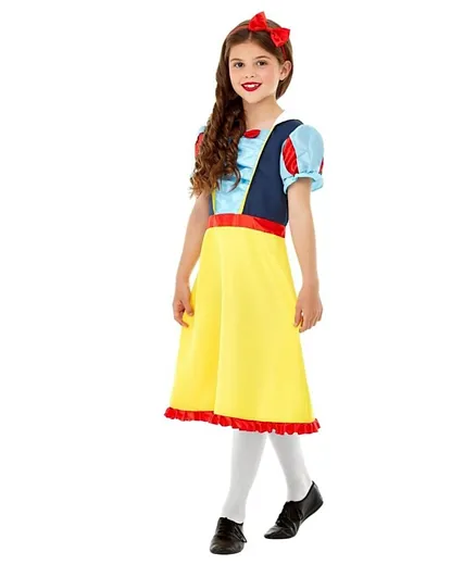 Smiffys Princess Snow Costume - Multicolour