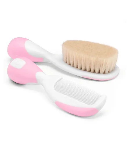 Chicco Brush And Comb - Pink