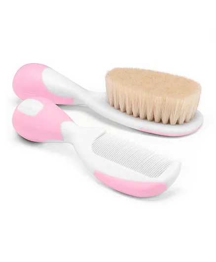 Chicco Brush And Comb - Pink