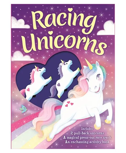 Igloo Books Racing Unicorns Play Box - English