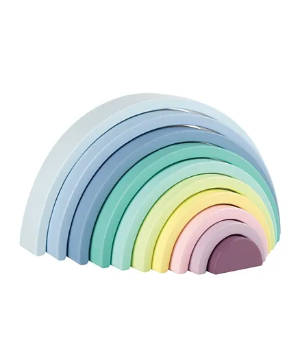 Lelin Rainbow Stack Toy - 10 Pieces