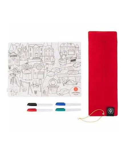 Prince Lionheart Colour & Draw Place Mat - Multicolour