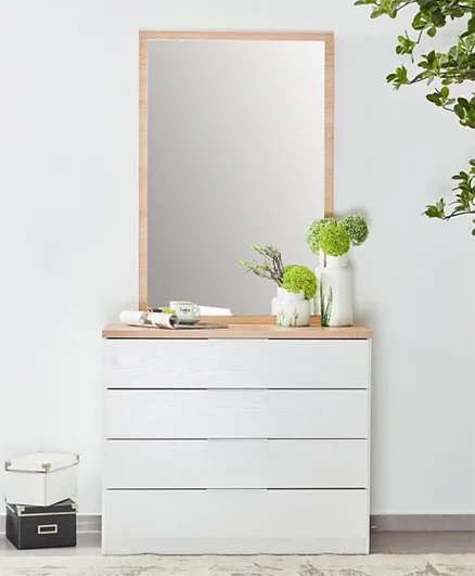 HomeBox Milan 4-Drawer Young Dresser without Mirror