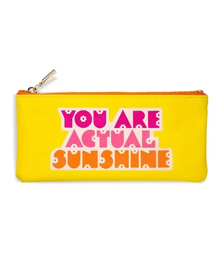 Ban.do Pencil Pouch You Are Actual Sunshine