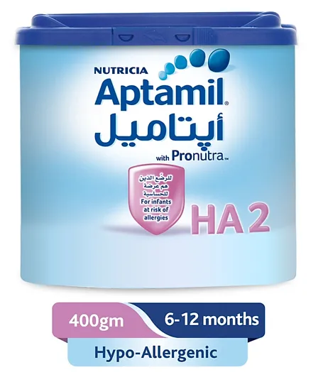 Aptamil Hypo Allergenic Follow On Milk Powder 2 - 400g