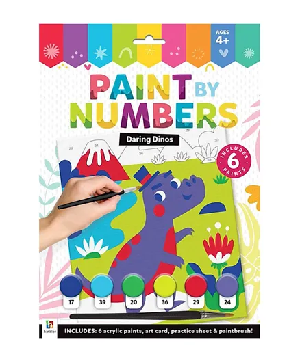 Hinkler Daring Dino Paint by Numbers