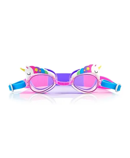 نظارة سباحة بلينغ 20 أكوا2ود بتصميم قوس قزح اليونيكورن