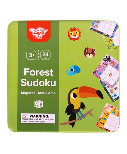 Tooky Toy Forest Sudoku Green - 24 Pieces