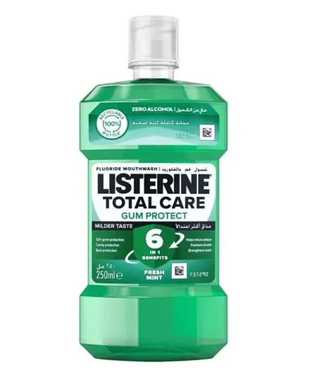 Listerine Soft Mint Teeth & Gum Defence Milder Taste Mouthwash - 250mL