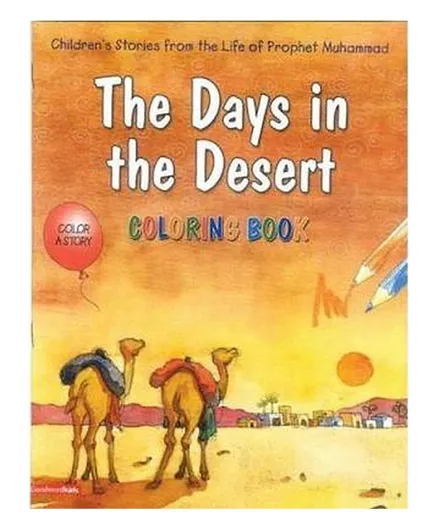 The Days In The Desert - Colouring Book