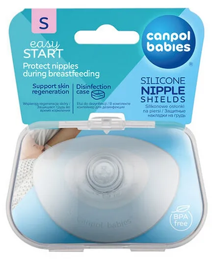 Canpol Babies Easy Start Silicone Nipple Shield - 2 Pieces