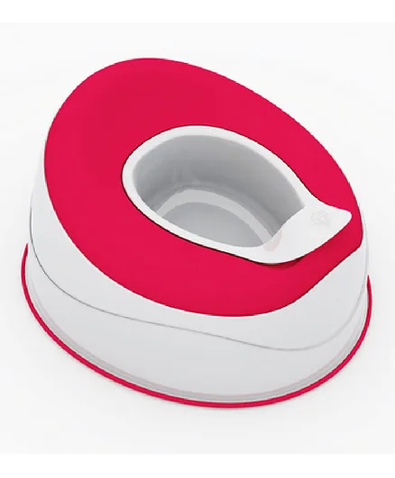 Prince Lionheart Pottypod Squish - Comfy Toddler Potty Chair, Non-Slip, Portable, Flashbulb Fuschia