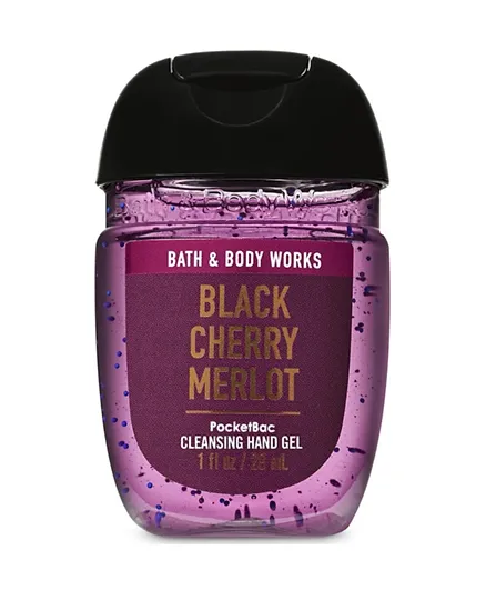 Bath & Body Works Black Cherry Merlot Cleansing Hand Gel - 29mL